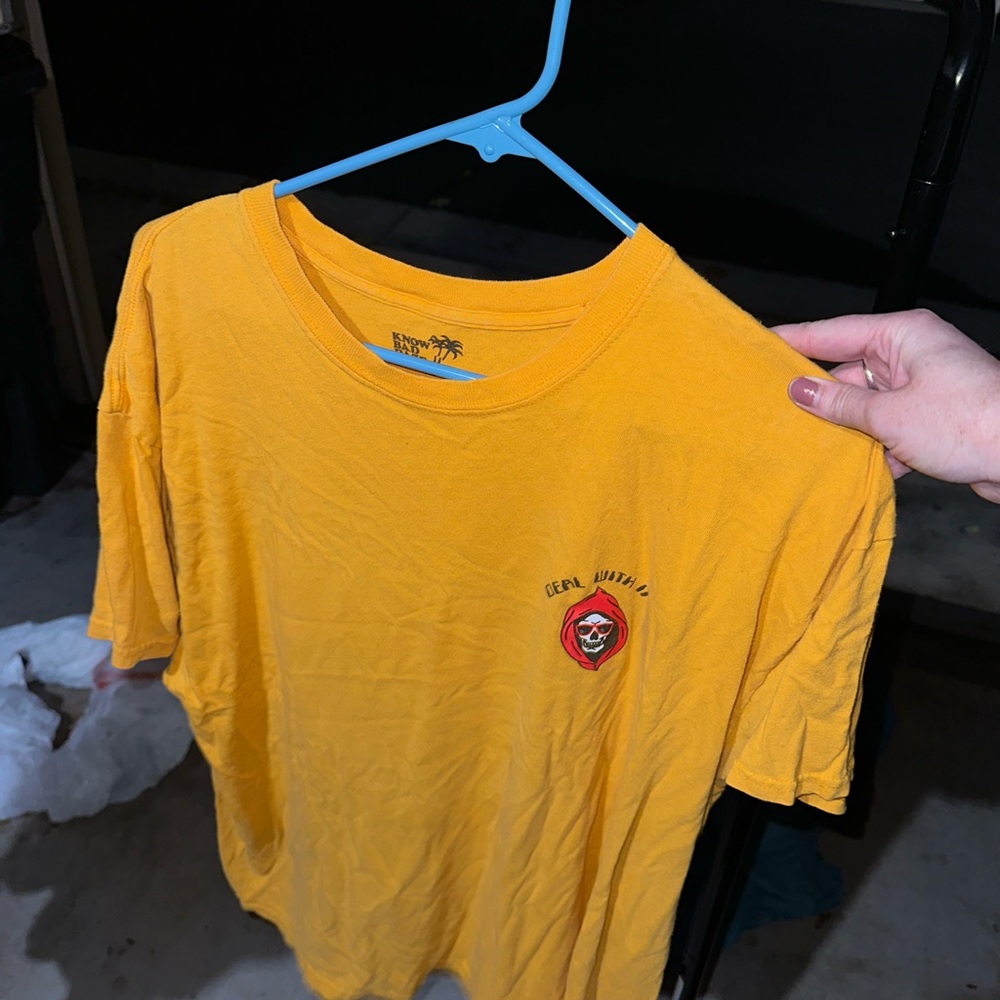Yellow Graphic T-Shirt